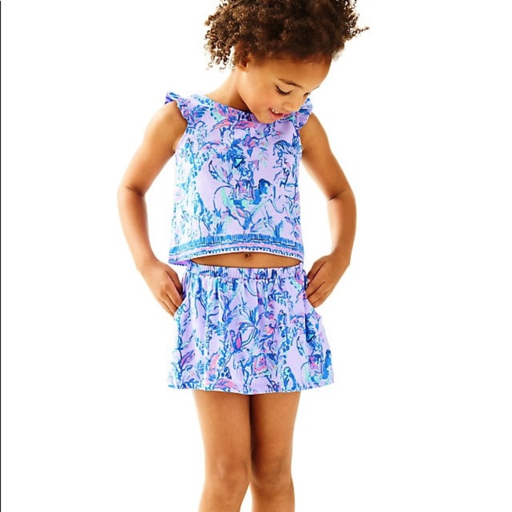 Lily Pulitzer Opal crop top